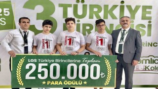 Malatya Çamlıca Koleji Türkiye birincilikleriyle gururlandırdı