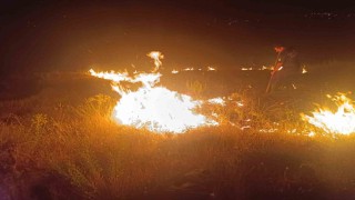 Malatyada bahçe yangını