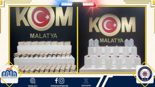 Malatyada kaçak makaron ve etil alkol ele geçirildi