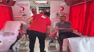 Malazgirtte kan bağışı kampanyası düzenlendi