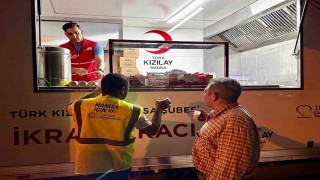 Manisa Türk Kızılaydan orman ekiplerine destek