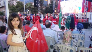 Manisada 15 Temmuz Demokrasi ve Milli Birlik Günü programı gerçekleştirildi