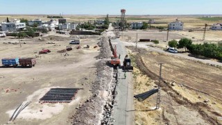 Mardinde bir mahalle daha atıksu altyapısına kavuşuyor