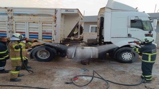 Mardinde tırın yakıt deposunda patlama: 7 yaralı