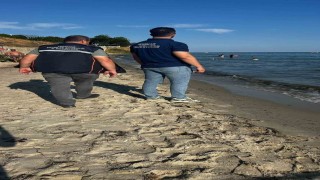 Marmaraereğlisinde sahile atık su denetimi yapıldı