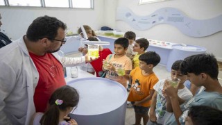 Mercan Bilim Merkezi yaz tatilinde minikleri bilimle buluşturuyor