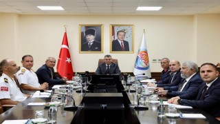 Mersinde Güvenlik ve Asayiş Değerlendirme Toplantısı yapıldı