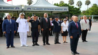 Mersinde Kıbrıs Barış Harekatının 51. yılı törenle kutlandı