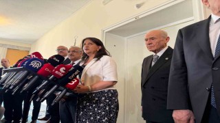 MHP lideri Bahçeli, DEM Parti heyetiyle görüştü