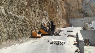 Milas OSBde forklift kazası