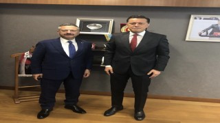Milletvekili Hatipoğlu, Vali Aksoyu TBMMde ağırladı