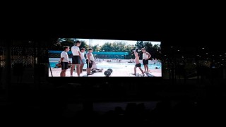 Milli İrade Meydanında sinema keyfi