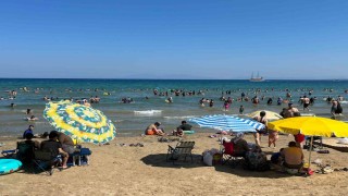 Milli parkta hafta sonu yoğunluğu