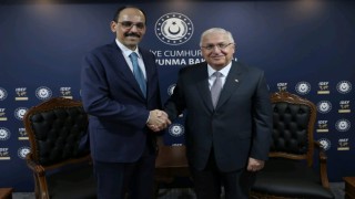 Milli Savunma Bakanı Yaşar Güler ile Milli İstihbarat Teşkilatı Başkanı İbrahim Kalın görüştü