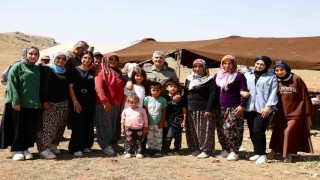 Minas Yaylasında gönüllere dokunan ziyaret