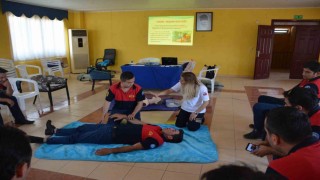 Muğla Büyükşehir itfaiye erlerine hayat kurtaran eğitim