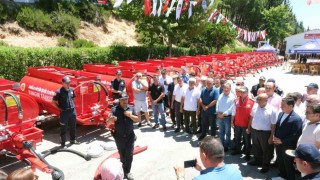Muğla Büyükşehirden kırsal mahallelere 25 yangın tankeri
