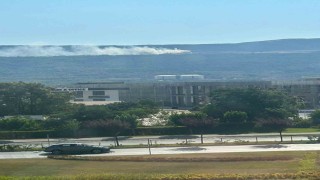 Muğla çöplüğünde yangın