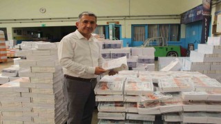 Muğlada 262 bin 27 ücretsiz ders kitabı okullardaki yerlerini almak üzere yola çıktı