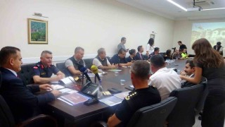 Muğlada güvenlik ve orman yangınlarıyla mücadele masaya yatırıldı