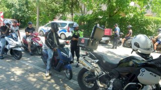 Muğlada motosiklet denetimleri arttı ekipler kask kullanımına dikkat çekti