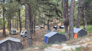 Murat Dağında doğayla iç içe tatil, Kıcıroğlu yaylası çadır kampı hizmete açıldı