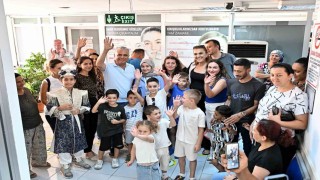 Muratpaşada sünnet olan çocuklar şölene hazırlanıyor