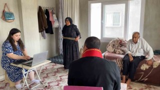 Müştekinin ifadesi için Evde Adalet Hizmeti uygulamasıyla evde mahkeme kuruldu