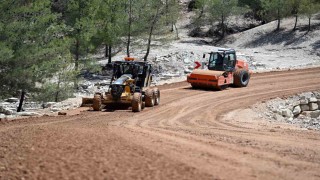 Mutta 9 mahalleyi birbirine bağlayan grup yolu genişletildi