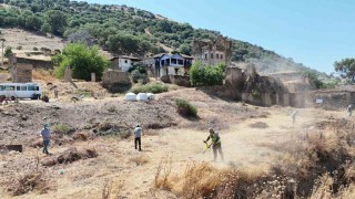 Nazilli Belediyesinden Arpaz Kalesinde temizlik çalışması