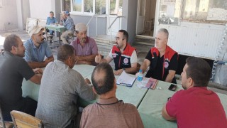 Nazillide çiftçilere hayvan hastalıkları ve süt hijyeni eğitimi