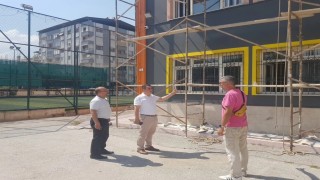 Nazillide okullar yeni eğitim öğretim yılına hazırlanıyor