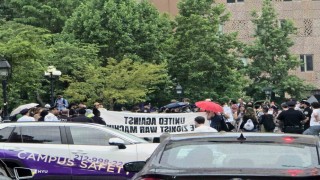 New Yorkta Trump ve Netanyahu karşıtı protesto: Özgür Filistin, Özgür İran