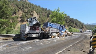 Niğde - Pozantı Karayolunda zincirleme tır kazası: 1 ölü, 2 yaralı