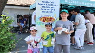 Nilüferde aşure bereketi