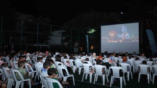 Nilüferde çocukların sinema keyfi başlıyor