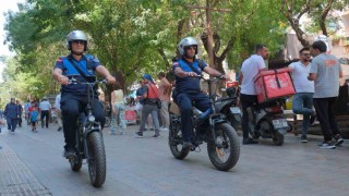 Odunpazarı Belediyesi zabıta ekiplerine 7 elektrikli bisiklet