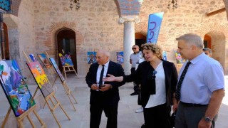 Öğrencilerin özgün çalışmaları Gökmedresede sergileniyor