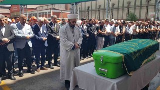 Oksijen tankı patlamasında ölen işçi son yolculuğuna uğurlandı