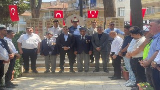 Önce şehitlik ardından şehit ailesi ziyaret edildi