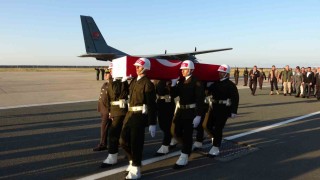 Ordulu şehidin naaşı memleketine getirildi