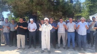 Orman yangını şehitleri için Bilecikte gıyabi cenaze namazı kılındı