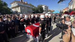 Orman yangınında şehit olan olan İbrahim Demir, Konyada son yolculuğuna uğurlandı