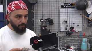 Orman yangınlarında yaralı bulunan Renkliye sosyal medyada büyük ilgi