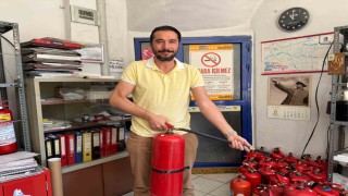 Orman yangınlarından sonra yangın tüplerine talep arttı