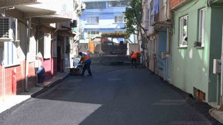 Osmangazinin yollarında yoğun asfalt mesaisi