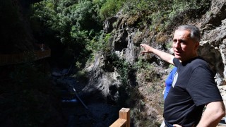 Osmaniye Karaçay Şelalesi Kanyon Yürüyüş Yolu Projesi Hızla İlerliyor