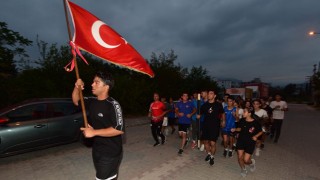 Osmaniye’de 15 Temmuz Şehitleri Sancak Koşusu Düzenlendi