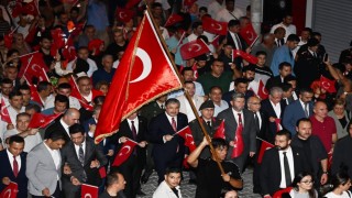Osmaniyede Demokrasi ve Milli Birlik yürüşü düzenlendi