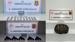 Osmaniye'de Silah ve Uyuşturucu Operasyonu